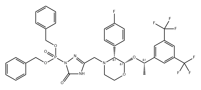 Fosaprepitant Impurity 4 Structure