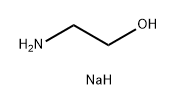 Ethanol, 2-amino-, monosodium salt (8CI,9CI) Structure