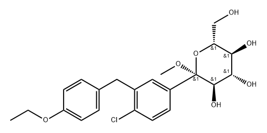 Dapagliflozin Impurity 32 Struktur