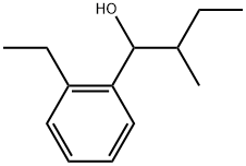 2-Ethyl-α-(1-methylpropyl)benzenemethanol Structure