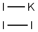 0.05 MOL IODINE (I2) FIXANAL (IODATE) Struktur