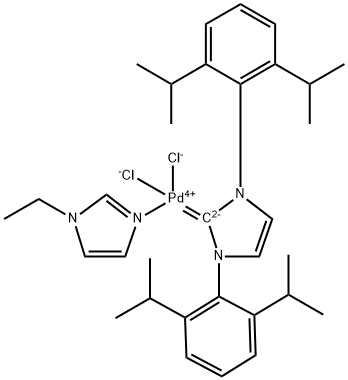 1537172-98-7 钯,[1,3-双[2,6-双(1-甲基乙基)苯基]-1,3-二氢-2H-咪唑-2-亚基]二氯(1-乙基-1H-咪唑-ΚN3)-,(SP-4-1)