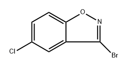 3-bromo-5-chloro-1,2-benzoxazole Structure