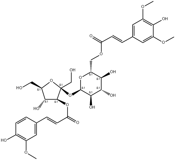 黄花远志素A, 154287-47-5, 结构式