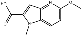 5-methoxy-1-methyl-1H-pyrrolo[3,2-b]pyridine-2-carboxylic acid|