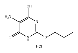 Ticagrelor Related Compound 70 HCl 化学構造式