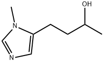 α,1-Dimethyl-1H-imidazole-5-propanol Structure