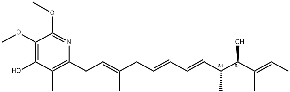 7-Demethylpiericidin A1 Struktur