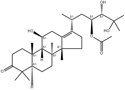 23-乙酰泽泻醇E,155301-58-9,结构式