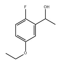 Benzenemethanol, 5-ethoxy-2-fluoro-α-methyl-,1554353-36-4,结构式