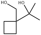 1,1-Cyclobutanedimethanol, α1,α1-dimethyl- Struktur
