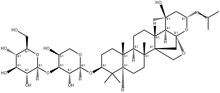 假马齿苋皂苷IV,155545-03-2,结构式