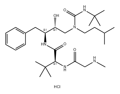 Droxinavir hydrochloride Struktur