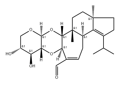 猴头菌多醇B 结构式