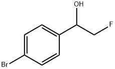 Benzenemethanol, 4-bromo-α-(fluoromethyl)- Structure