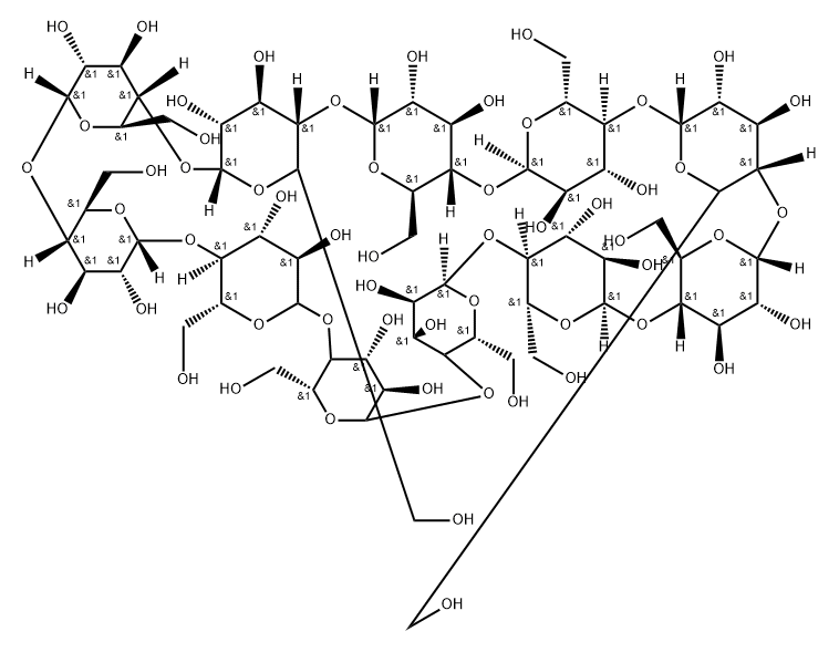 zeta-Cyclodextrin Struktur