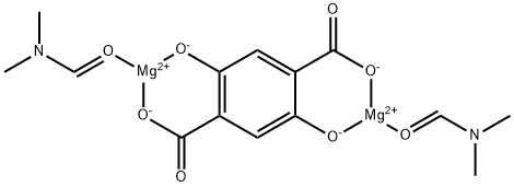 MOF-74(MG)金属有机骨架 结构式