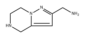 (4,5,6,7-tetrahydropyrazolo[1,5-a]pyrazin-2-yl)methanamine,1566041-67-5,结构式