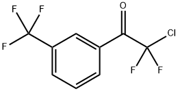 2-Chloro-2,2-difluoro-1-(3-trifluoromethyl-phenyl)-ethanone Struktur
