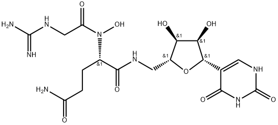 PSEUDOURIDIMYCIN, 1566586-52-4, 结构式