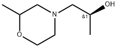 4-Morpholineethanol, α,2-dimethyl-, (αS)- 化学構造式