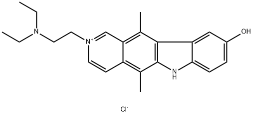 Datelliptium chloride hydrochloride Structure