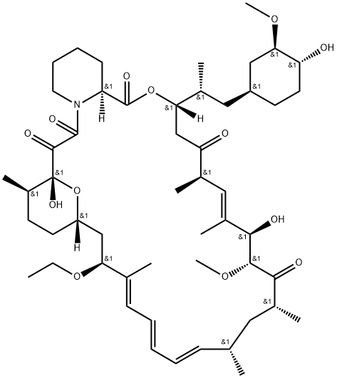 西罗莫司杂质3, 157054-84-7, 结构式