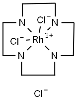 Rhodium(1+), dichloro(1,4,7,10-tetraazacyclododecane-N1,N4,N7,N10)-, chloride,(OC-6-22)- (9CI) 化学構造式