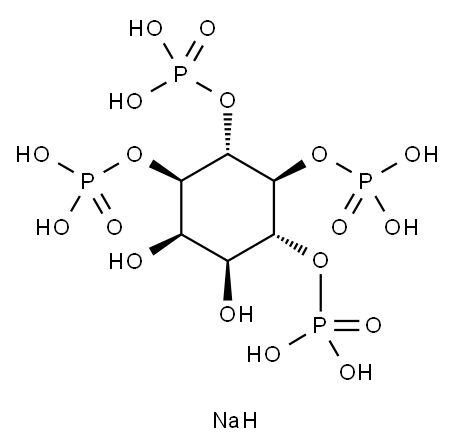 D-myo-Inositol-1,4,5,6-tetraphosphate (sodium salt) Structure