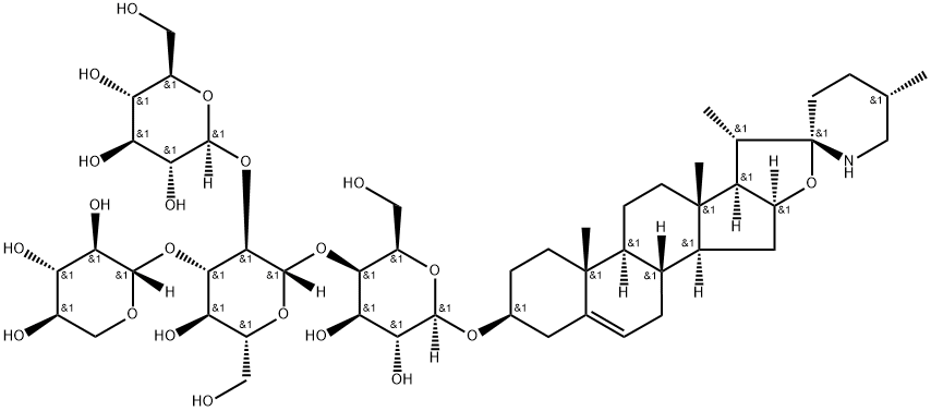 DEHYDROTOMATINE, 157604-98-3, 结构式