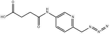 PICOLYL-AZIDE-ACID, 1581292-61-6, 结构式