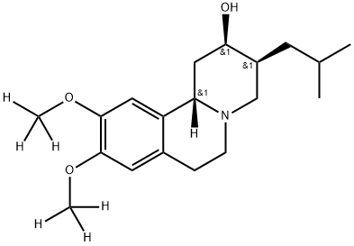 (2R,3S,11bS)-Dihydrotetrabenazine-d6 Struktur