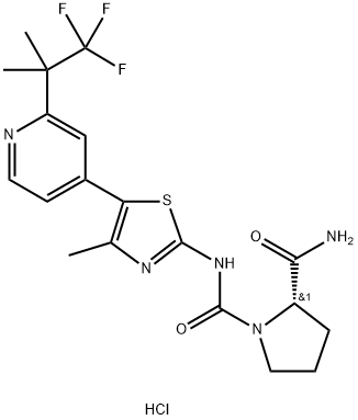 BYL-719 hydrochloride, 1584128-91-5, 结构式