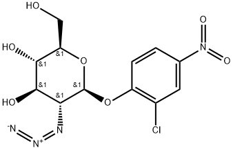 β-D-Glucopyranoside, 2-chloro-4-nitrophenyl 2-azido-2-deoxy-|2-氯-4-硝基苯基-2-叠氮基-2-脱氧-β-D-吡喃半乳糖苷