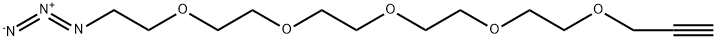 Propargyl-PEG5-azide Structure