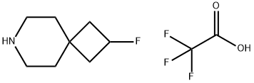 7-Azaspiro[3.5]nonane, 2-fluoro-, 2,2,2-trifluoroacetate (1:1) Structure
