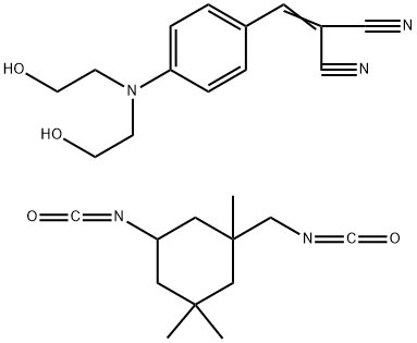 POLY(4-(2 2-DICYANOVINYL)-N-BIS(HYDROXY& Struktur