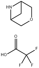3-氧杂-6-氮杂二环[3.1.1]庚烷 2,2,2-三氟醋酸盐 结构式
