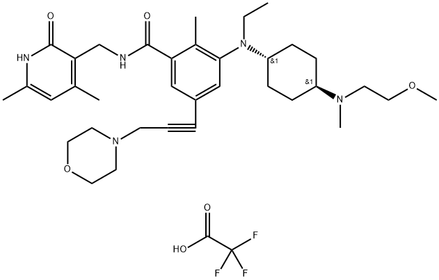 EPZ011989 (trifluoroacetate) Structure