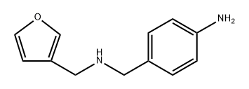 N-[(4-Aminophenyl)methyl]-3-furanmethanamine Structure