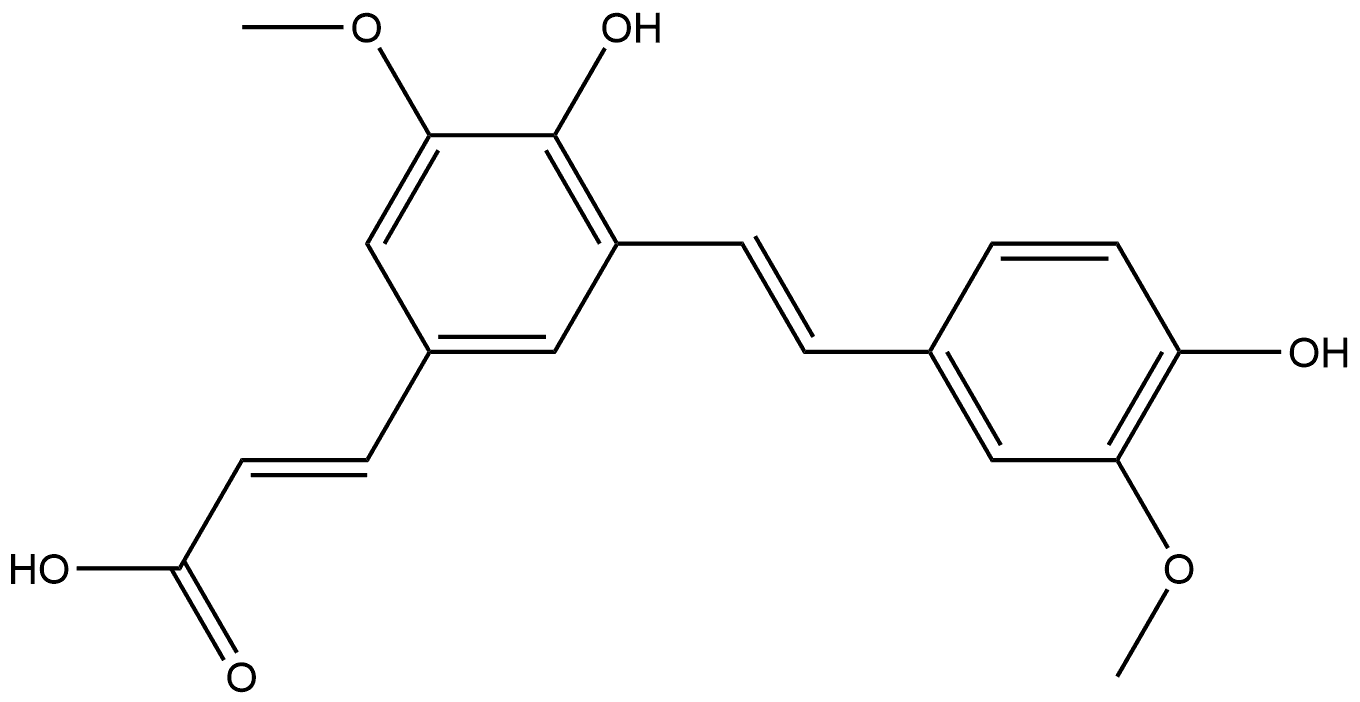 Poacic acid Struktur