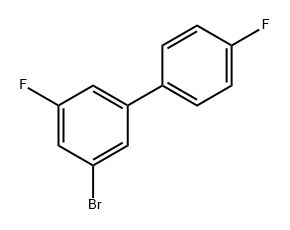 3-溴-4',5-二氟-1,1'-联苯 结构式