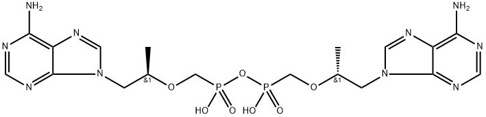 替诺福韦二聚体三乙铵盐,1607007-18-0,结构式