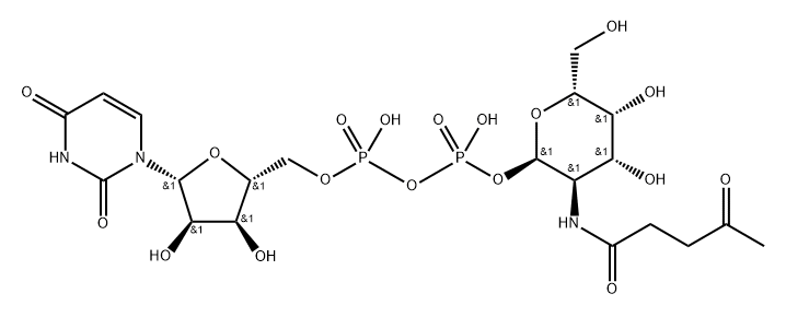 UDP-N-Lev-galactosamine Struktur