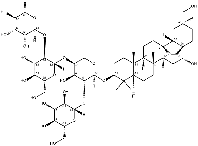 朱砂根皂苷A,160824-52-2,结构式