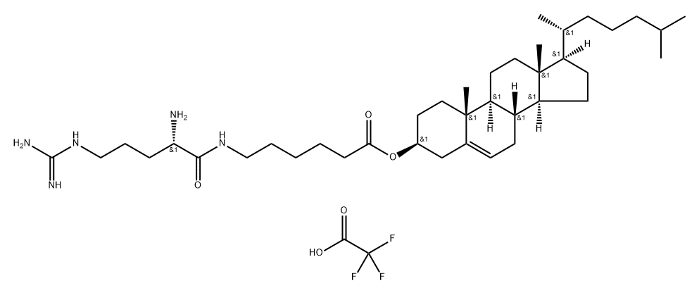 Cho-Arg (trifluoroacetate salt),1609010-56-1,结构式