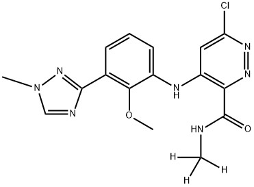 BMS-986165 Related Compound 6 结构式