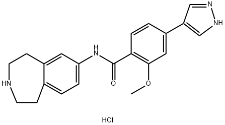 MELK-T1(JNJ-47117096) HCl 化学構造式