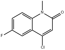 4-Chloro-6-fluoro-1-methylquinolin-2(1H)-one Structure
