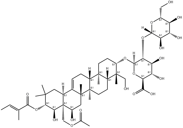 Isoescin Ie 结构式